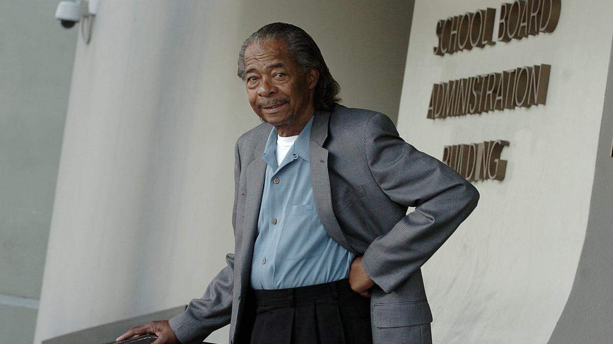 Former Miami-Dade County School Board member Solomon Stinson from his 2006 campaign.