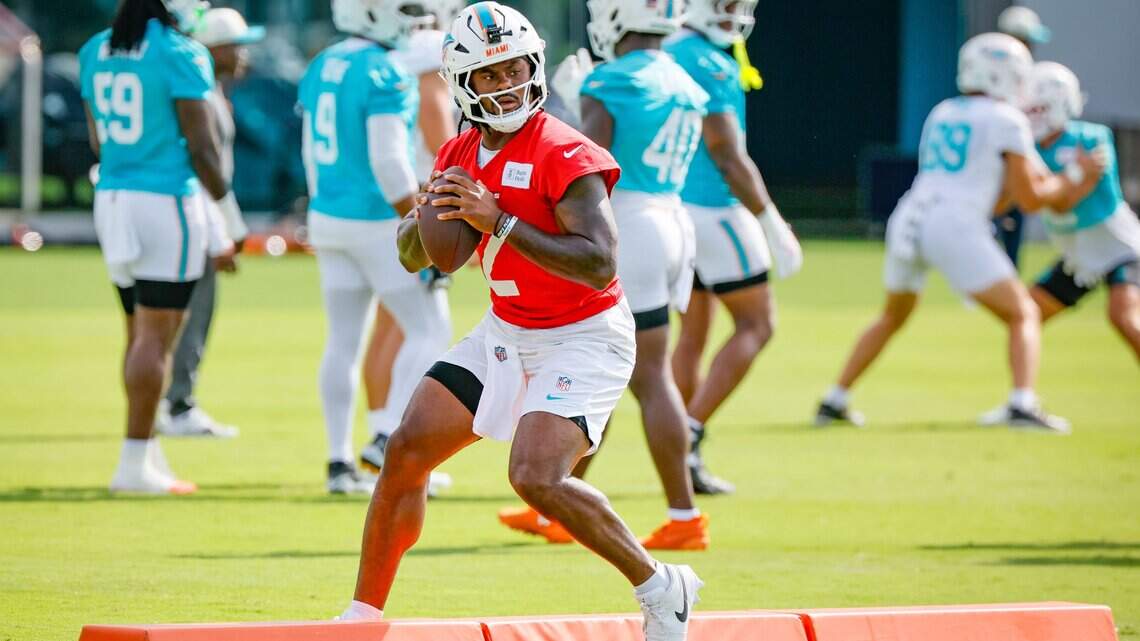 Dolphins Stock Report (Day 3): Malik Willis delivers his best day of camp