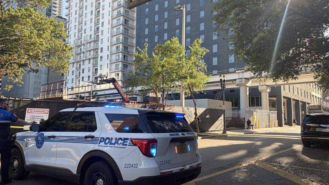 Argument in downtown Miami ends with officer shooting a man, police say