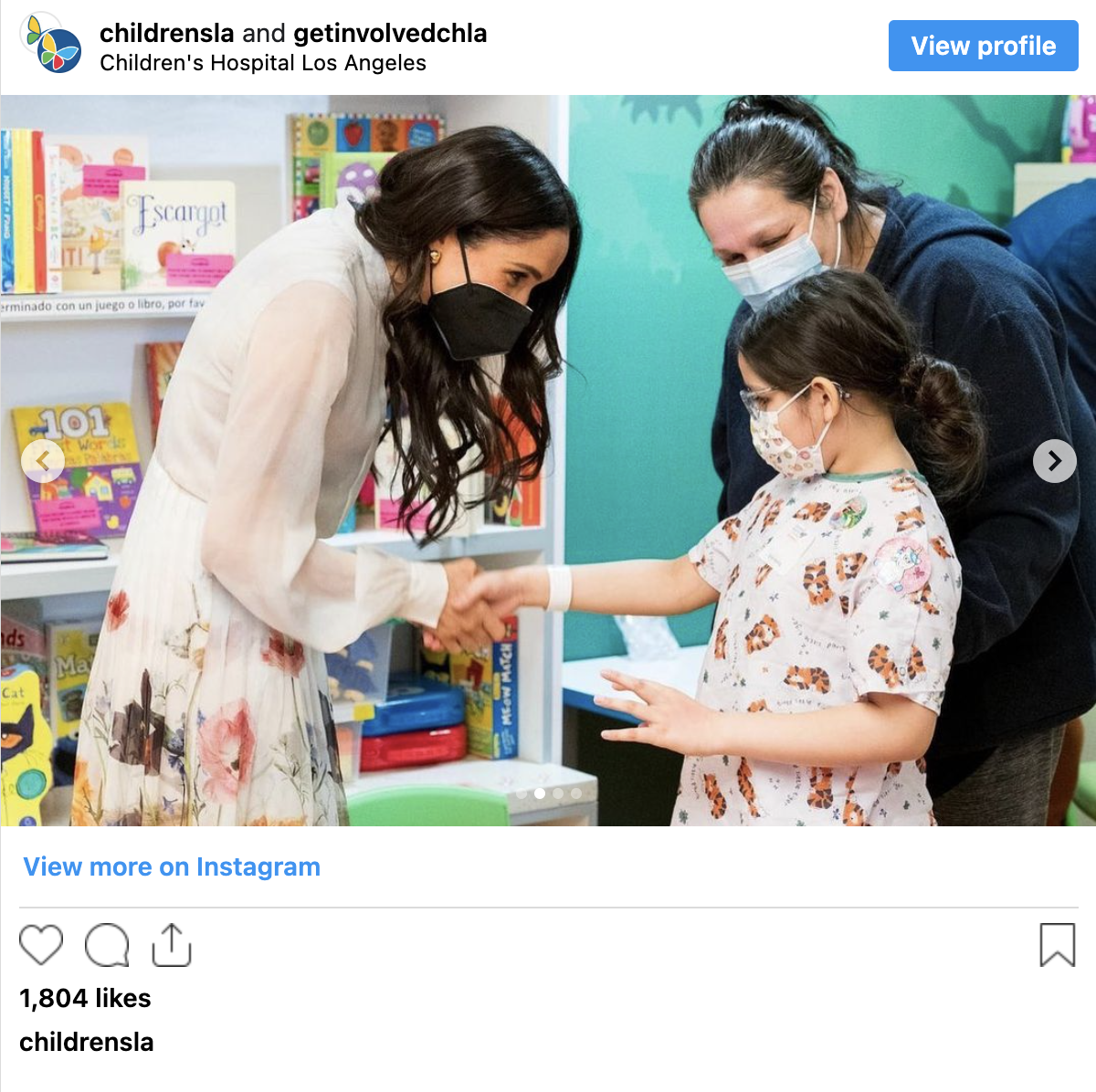 Meghan Markle makes rare public appearance.