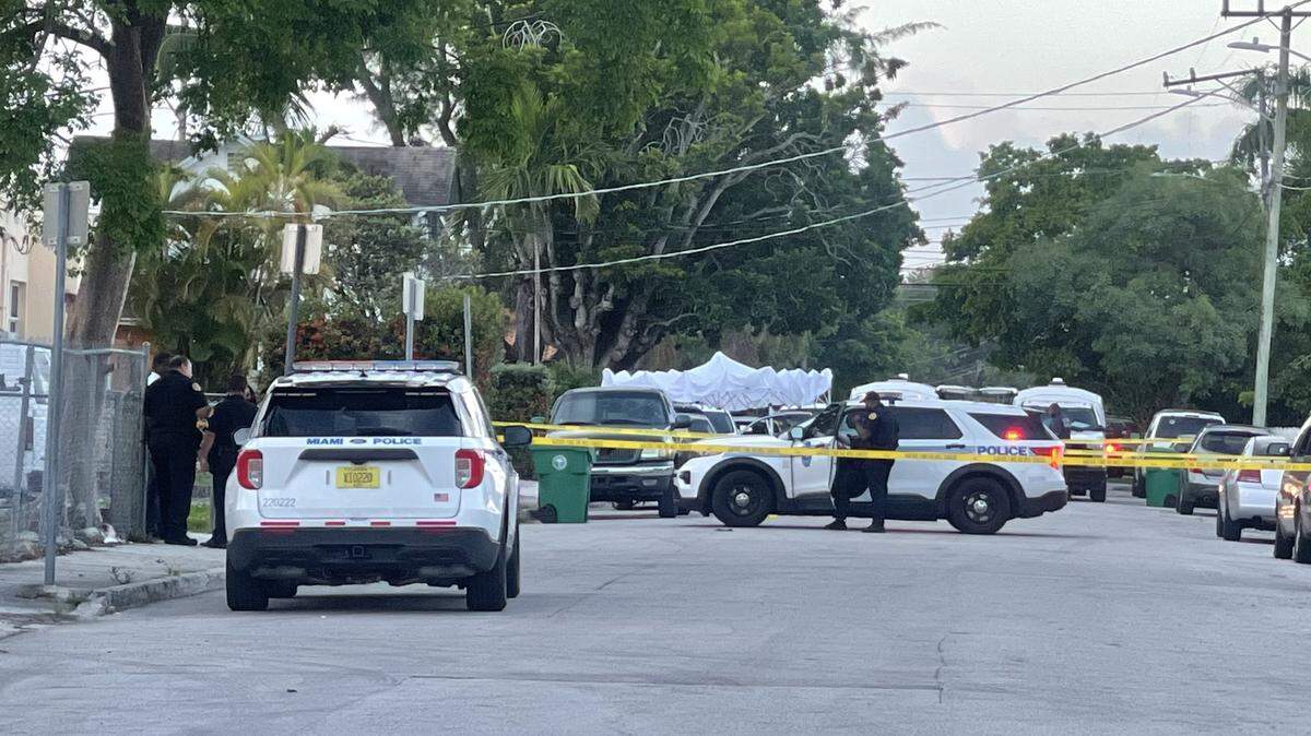 A man was shot and killed in Miami early Tuesday, police said.