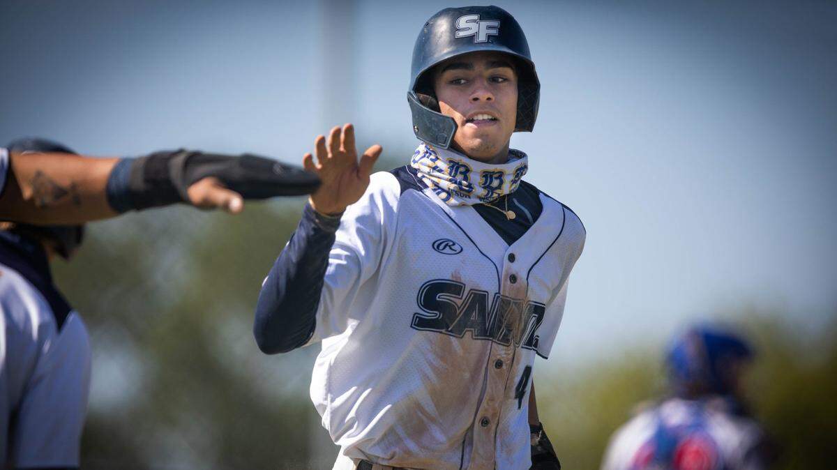 Armando Albert, the son of longtime Belen Jesuit baseball coach, Jerry Albert, is in line to be the starting shortstop this spring at Florida Atlantic University.