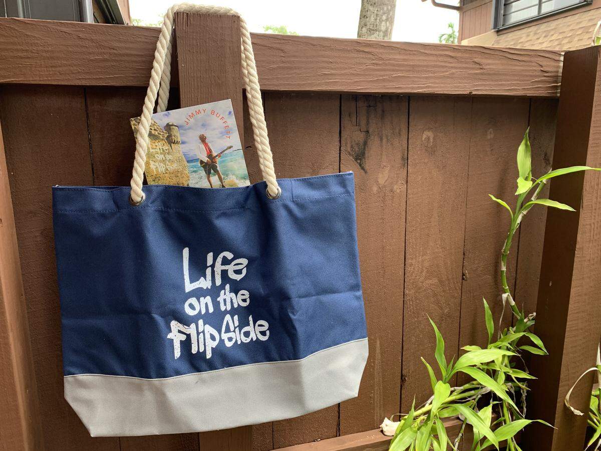 Fans can order Jimmy Buffett’s “Life on the Flip Side” album on his Mailboat Records website in bundles that include the CD along with a beach bag, a towel or other merchandise.