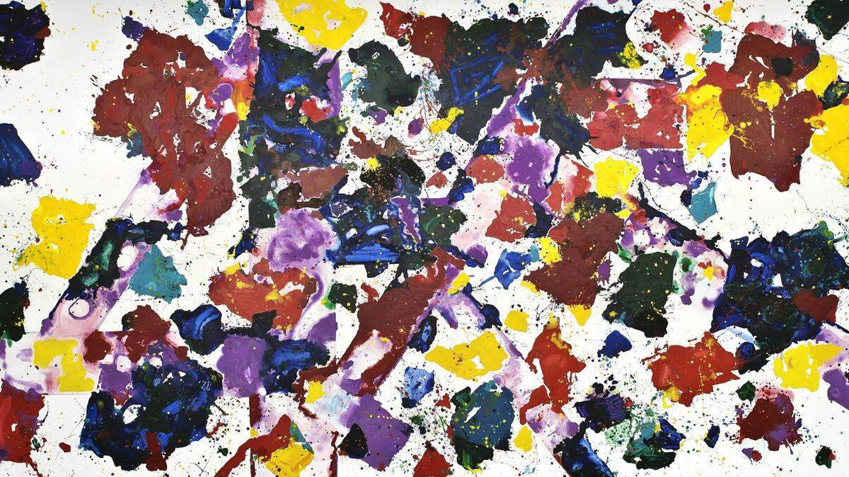 An untitled 1980 painting by Sam Francis measuring almost 21 feet wide will be presented by Galerie Thomas at Art Basel Miami Beach in 2019.