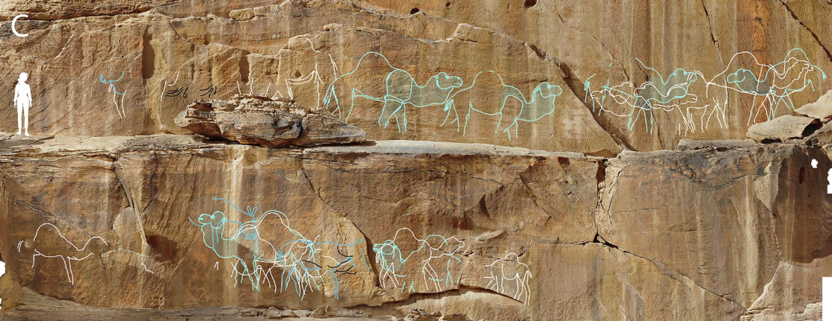 The images date to about the same time seasonal pools returned to the arid environment.