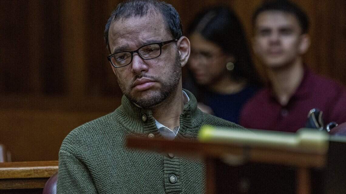 Bloody clothes shown to jury in case of man who suffocated wife, two girls