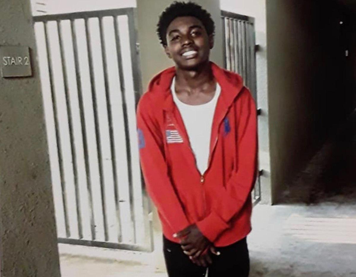 A photo of Damain Martin shared by his family. Damain, a 16-year-old from Fort Lauderdale, was chased by Sunrise police in March and died after jumping into a canal in Lauderhill to escape.