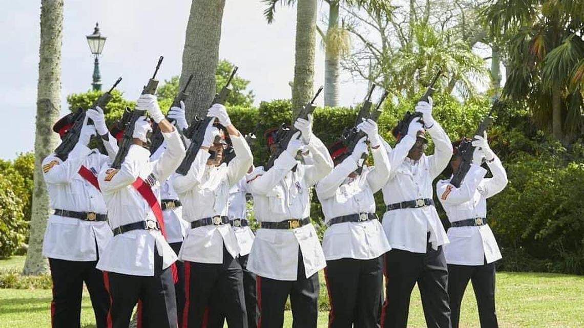 In Bermuda, a British Overseas Territory, the passing of Queen Elizabeth II was marked with a 21-gun salute.