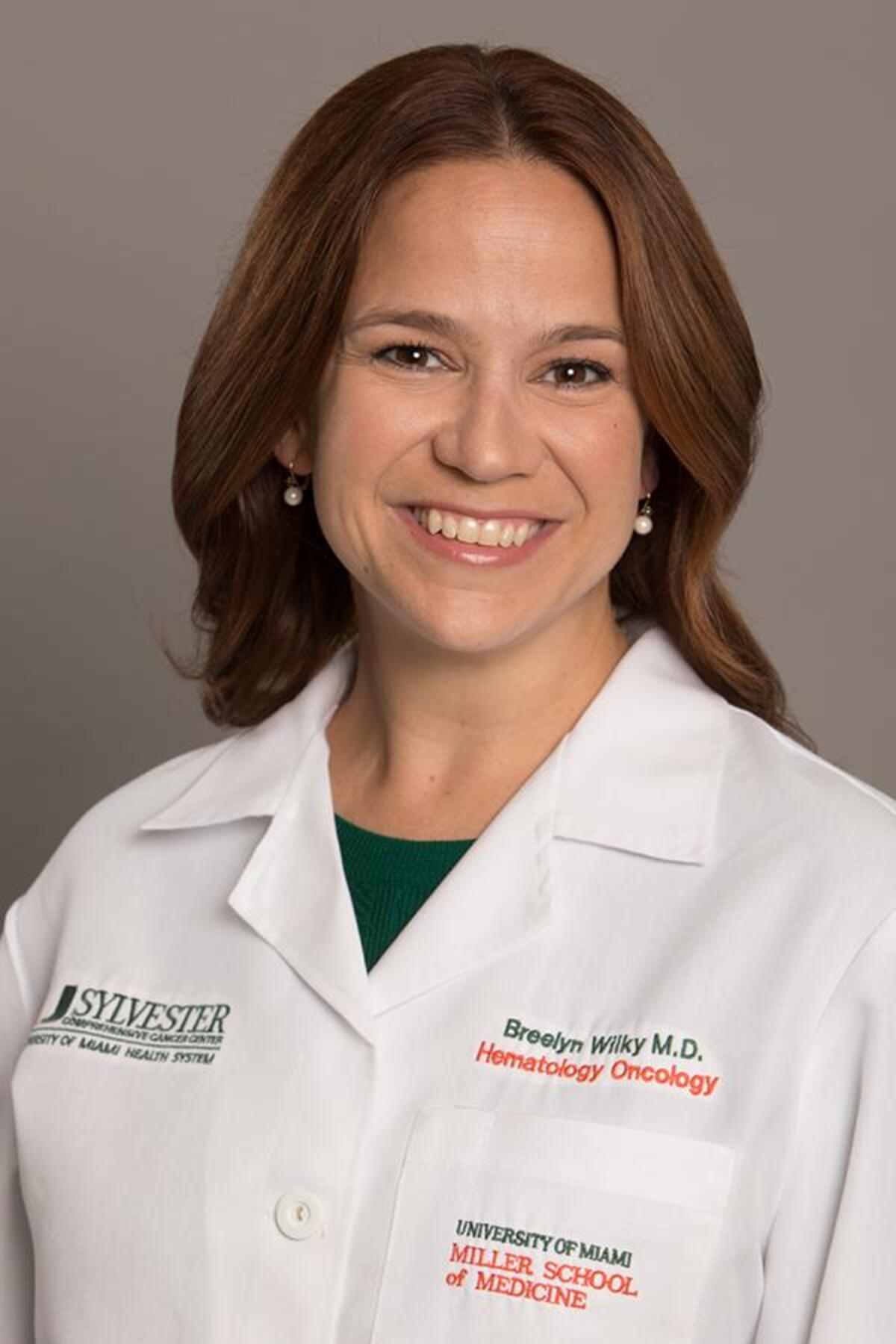 Dr. Breelyn Wilky, an assistant professor in the sarcoma program at Sylvester Comprehensive Cancer Center at the University of Miami Miller School of Medicine.