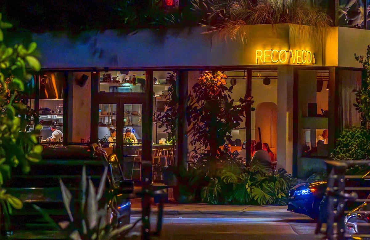 The exterior of Recoveco restaurant in South Miami.