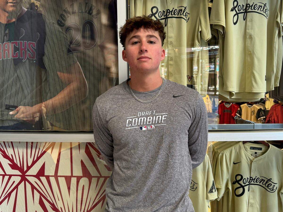 Stoneman Douglas’ Devin Fitz-Gerald, an N.C. State University signee, is one of multiple South Florida high school baseball players participating in this week’s MLB Draft Combine in Phoenix, Arizona.