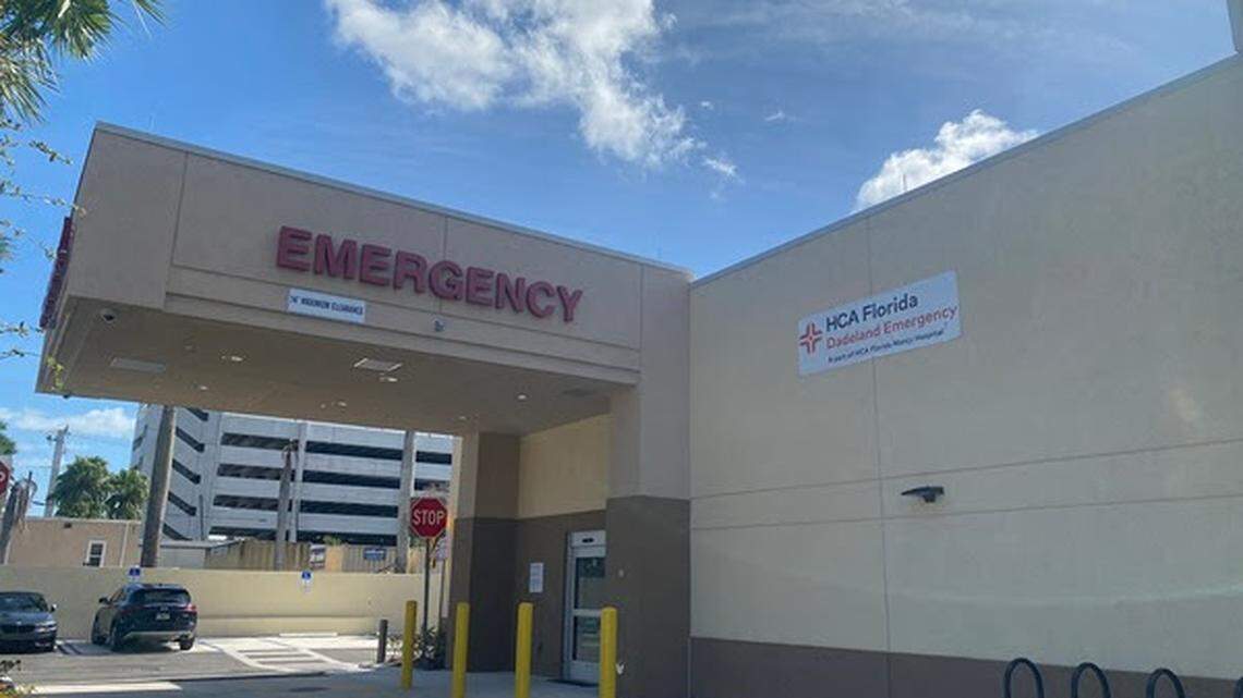 HCA Florida Mercy Hospital has opened a new emergency room at 9100 SW 87th Ave. The facility will be open 24/7 .