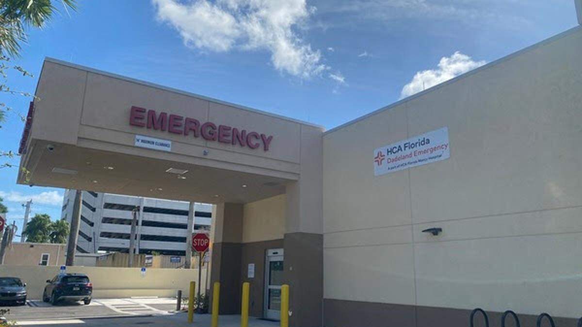 HCA Florida Mercy Hospital has opened a new emergency room at 9100 SW 87th Ave. The facility will be open 24/7 .