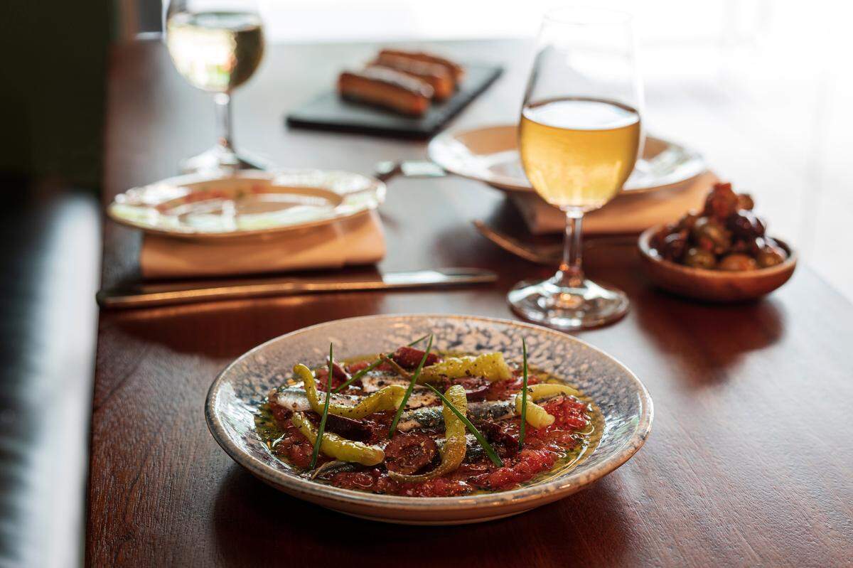 Niu Wine serves an ever-changing tapas menu.