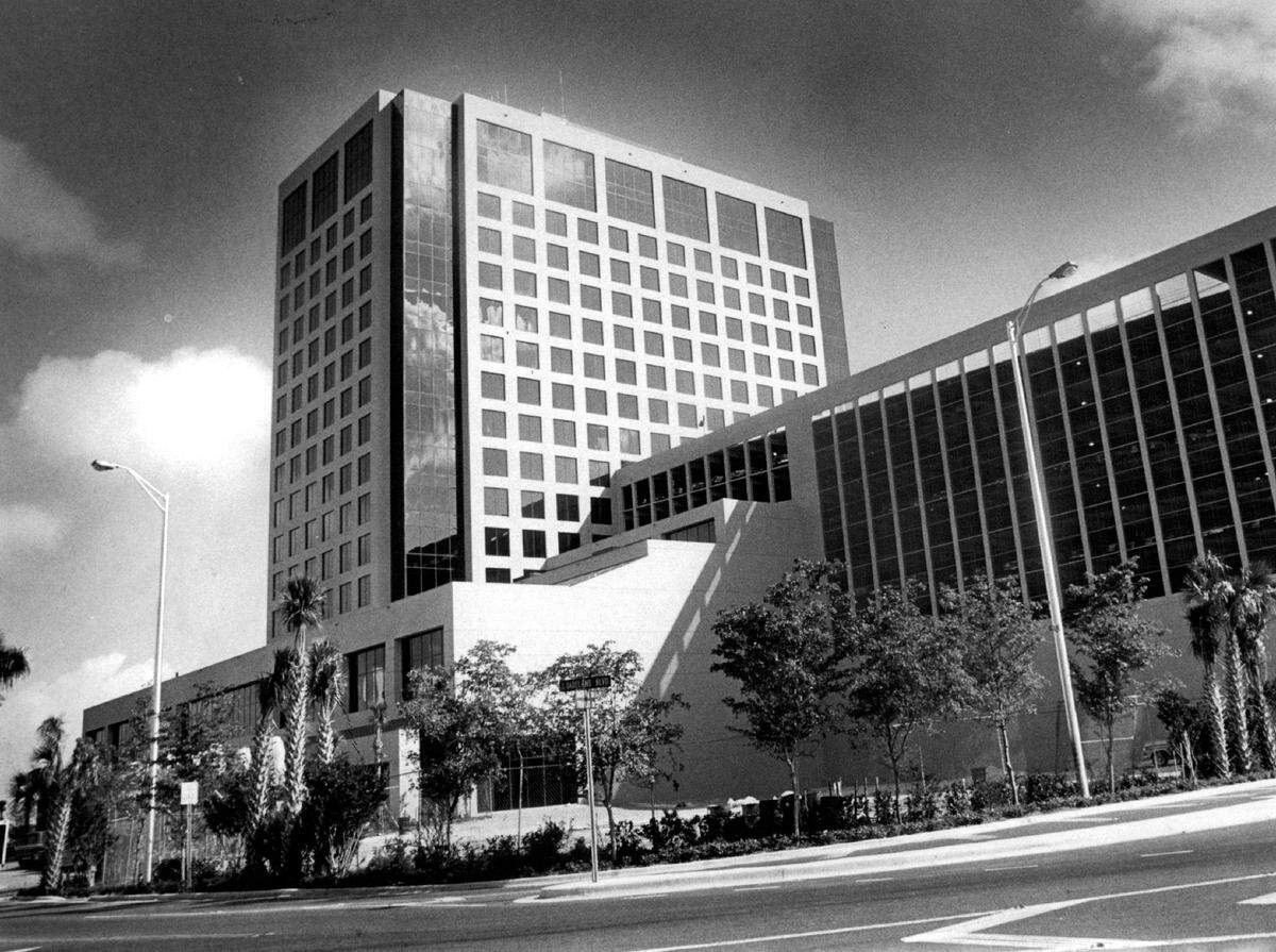 Datran center at south Dedeland Blv.