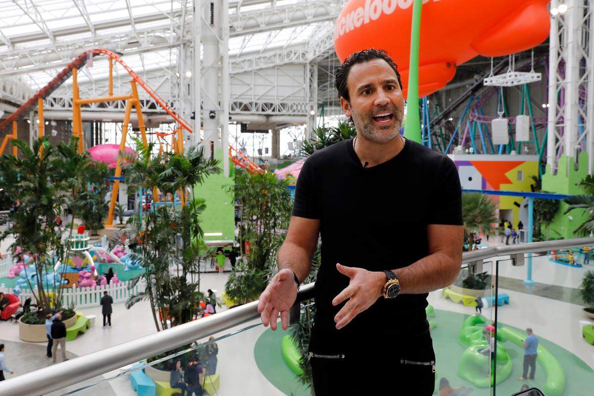 Triple Five’s Don Ghermezian, a developer of the American Dream mega entertainment and shopping complex in East Rutherford, N.J., is interviewed at the complex, Friday, Oct. 25, 2019. Ghermezian and his father, Eskandar, have been leading the charge for a larger American Dream facility in Miami-Dade. After endless fits and starts and billions of dollars spent, New Jersey’s American Dream is officially opening its doors to the public as the second largest mall in the country, and third largest in North America. The one in Miami would be the country’s largest mall.