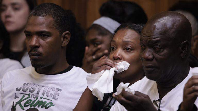 Photo story: Family of beloved Northwestern High football player handles grief