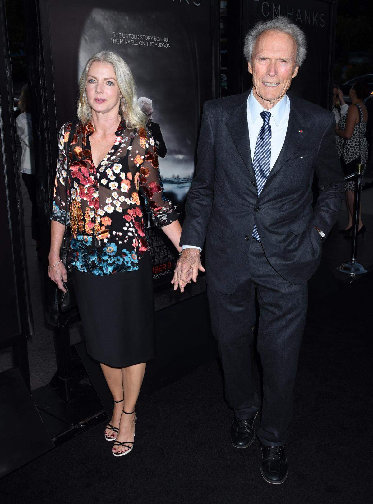 The couple met when Sandera worked a hostess at Eastwood’s Mission Ranch Hotel and Restaurant.