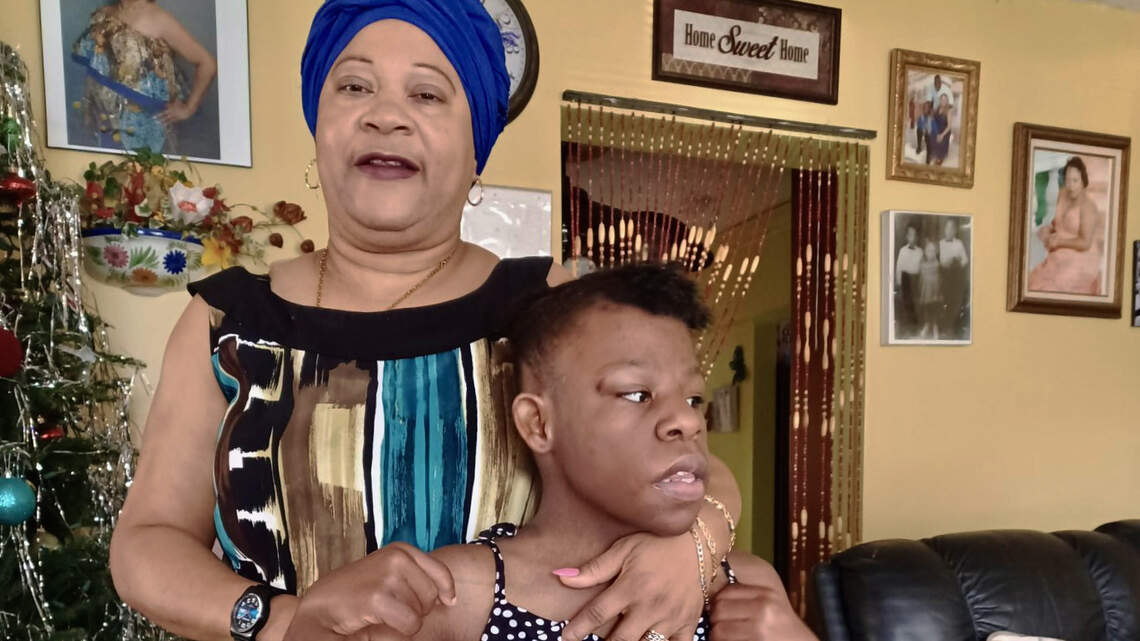 For a teenager with a genetic disease, her foster family has given her a new life