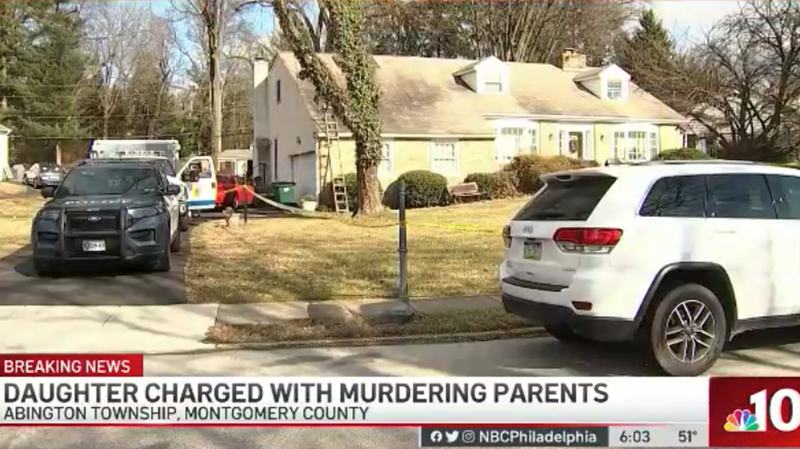 A woman is accused of killing and dismembering her parents, Pennsylvania officials say.