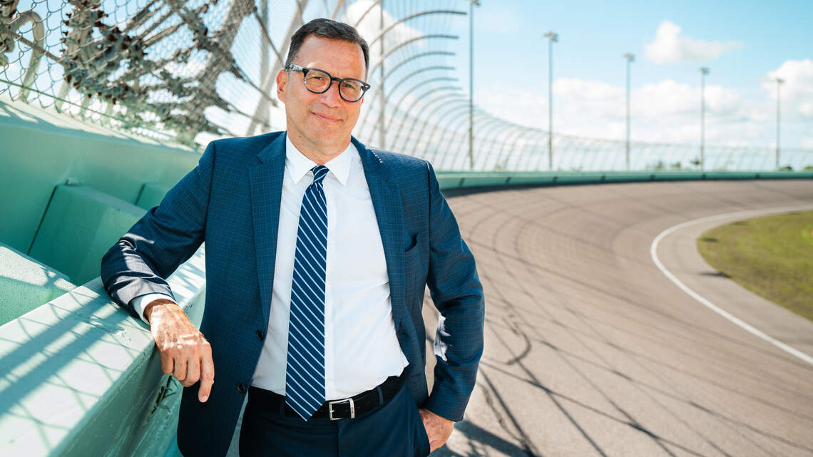 Former media executive Guillermo Santa Cruz named president of Homestead-Miami Speedway