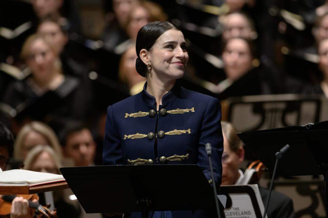 Soprano Asmik Grigorian will have performed Verdi’s Requiem with The Cleveland Orchestra in Cleveland and at Carnegie Hall. South Florida audiences will hear the same production at the Arsht Center in January.