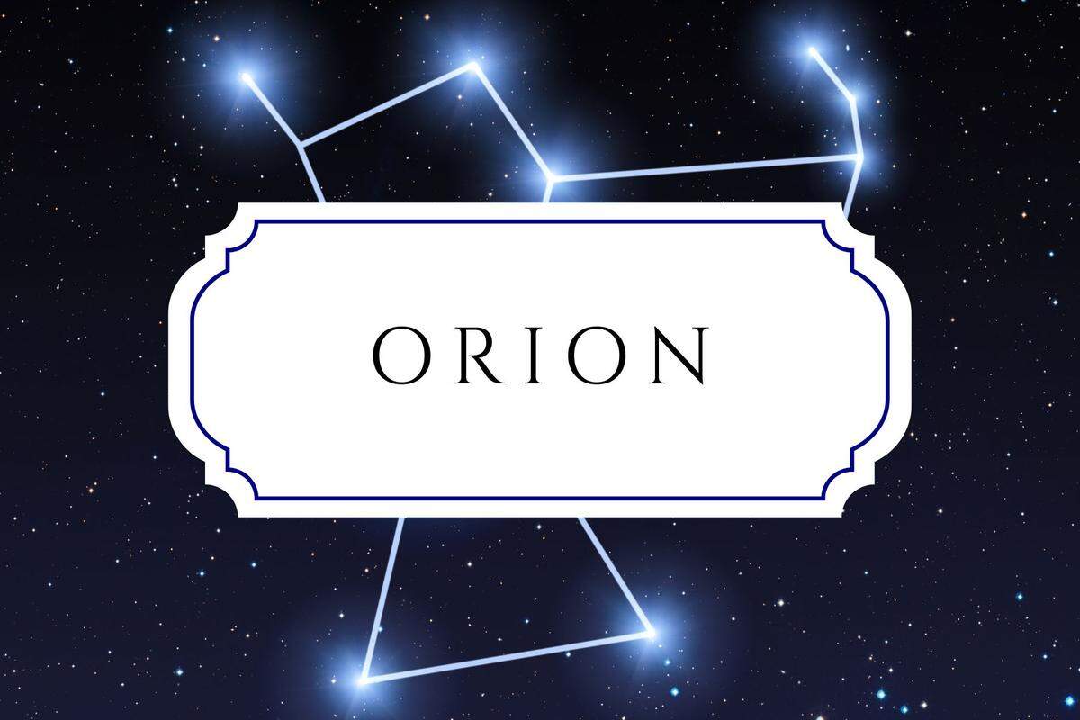 unique nature names orion