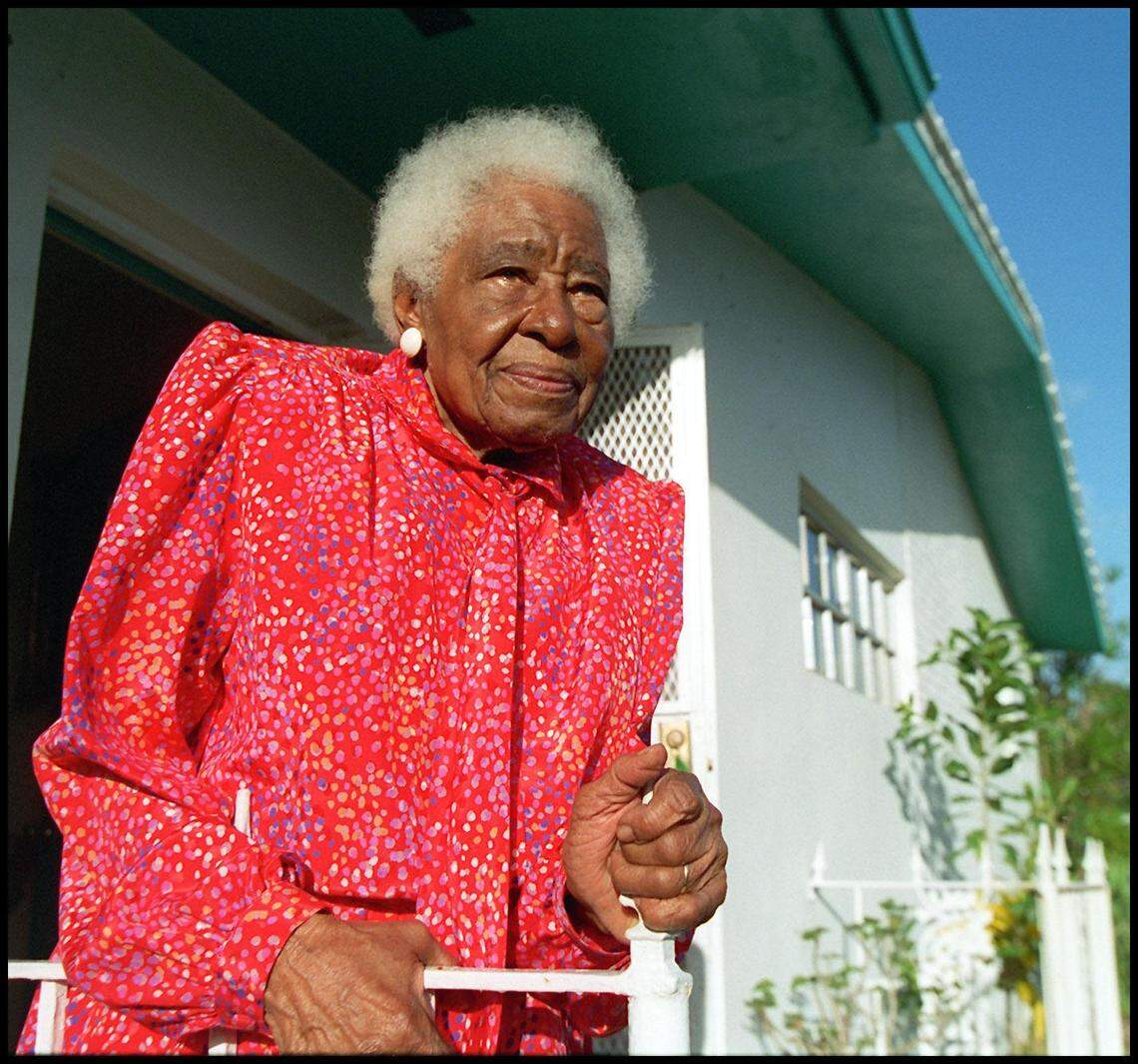 Eunice Watson Liberty brought the teaching of Black History into Dade County Schools. She taught at Frederick Douglass Elementary School in Miami.