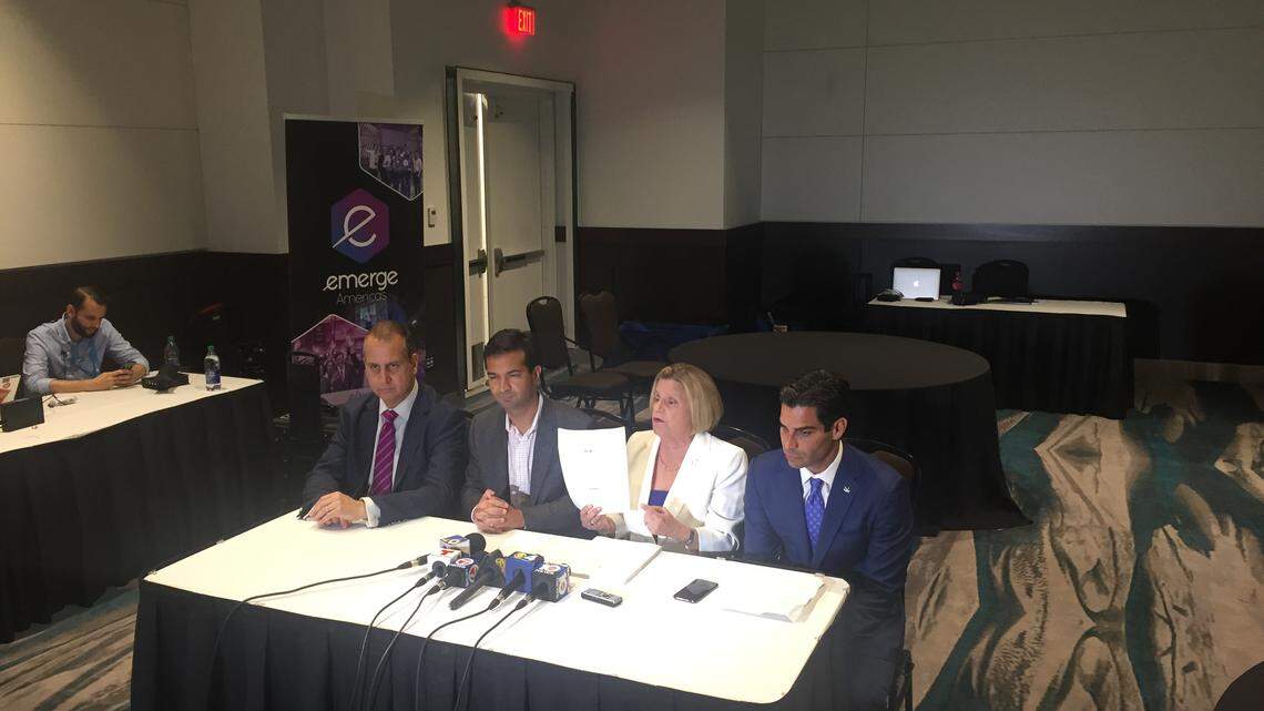 South Florida's Congressional delegation called on the U.S. Senate to pass a bill that would impose sanctions on Nicaragua after this weekend's violent crackdowns on protestors.