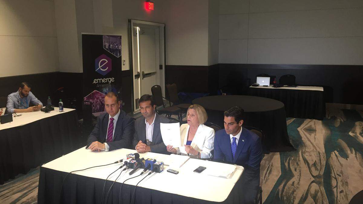 South Florida's Congressional delegation called on the U.S. Senate to pass a bill that would impose sanctions on Nicaragua after this weekend's violent crackdowns on protestors.