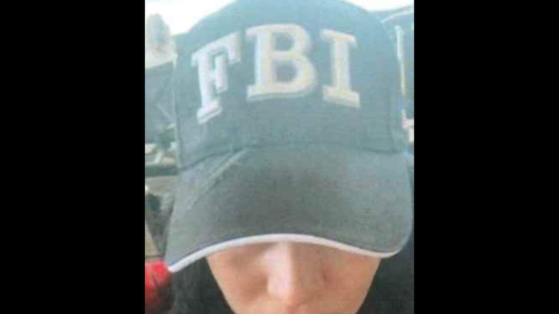 Lubby Navarro is shown in a photo wearing an FBI hat. Her ex-boyfriend told state investigators she sent the picture as a way to convince him she was a federal agent and knew how to find him at all times, according to her Jan. 10, 2024, arrest warrant. The former Miami-Dade School Board member was arrested Thursday, Jan. 11, 2024, on grand theft and fraud charges.
