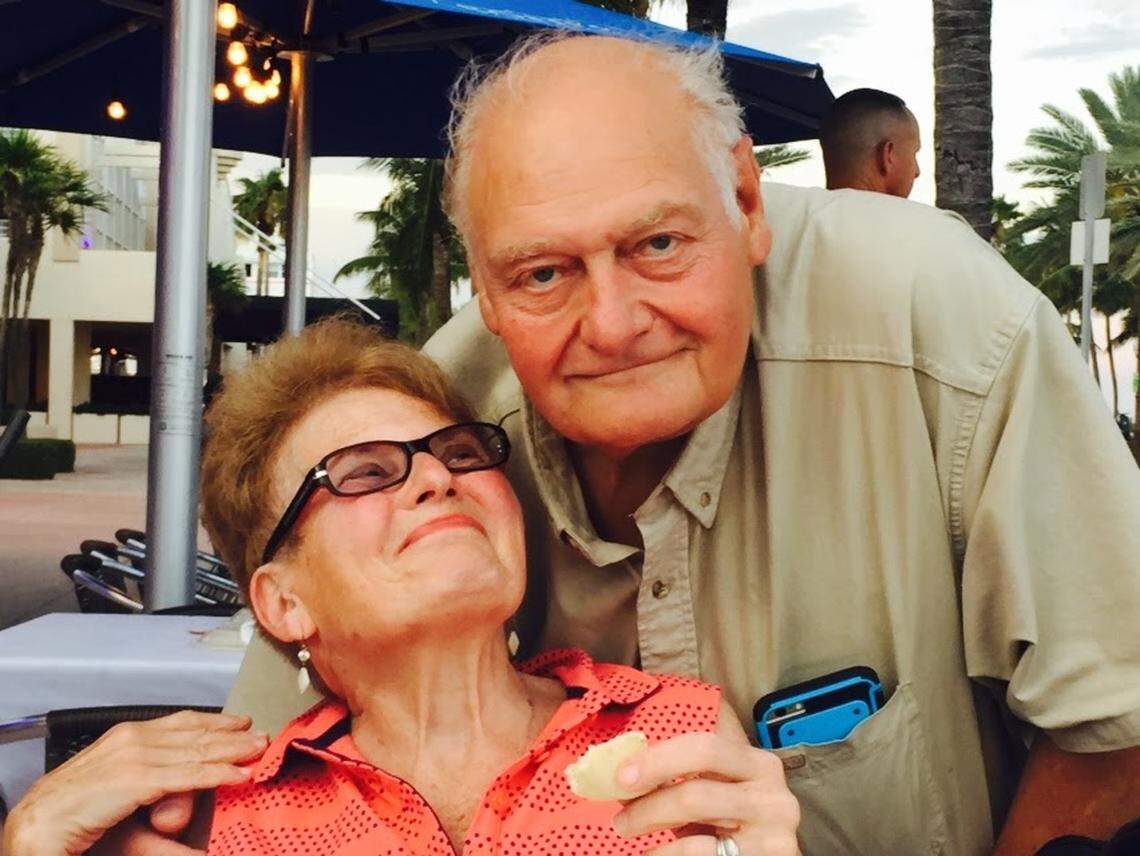 Richard and Sheila Curren. He died from COVID-19, the illness caused by the coronavirus.