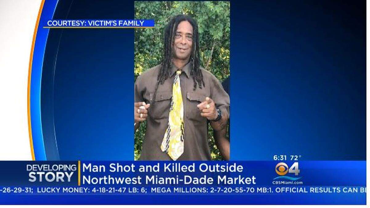 Family members told Miami Herald news partner CBS4 that Willie Sabb, 58, had been playing slots in the back of Bawa Market and began arguing with the clerk as he tried to cash out his winnings at the store.