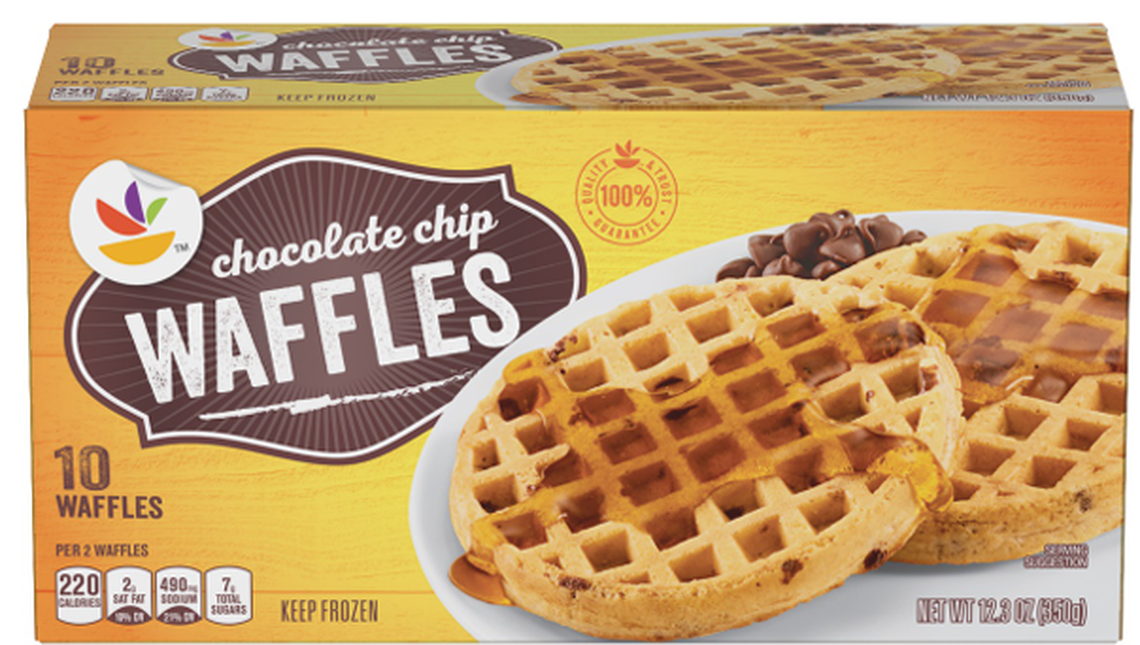 Chocolate Chip Waffles are among the flavors of Foodhold frozen waffles recalled.