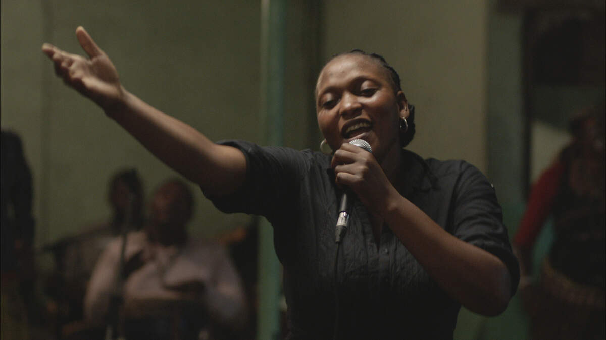 Véro Tshanda Beya Mputu in “Félicité” from Senegalese director Alain Gomis, which will screen Friday at Black Lounge Film Series in Overtown.
