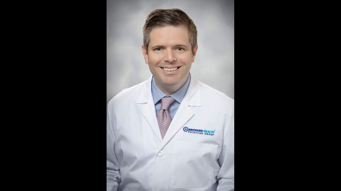 Dr. Scott Jordan, gynecologist/oncologist with Broward Health who treated Nanita Edwards.
