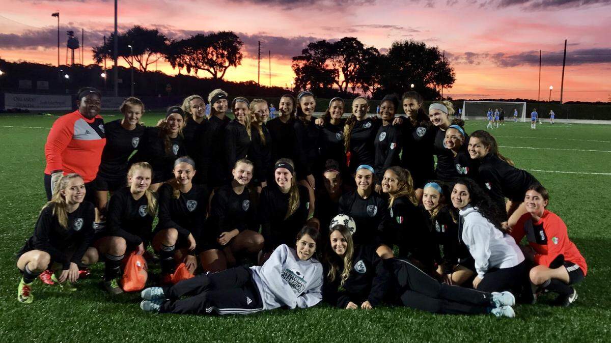 The Archbishop McCarthy girls’ soccer team.