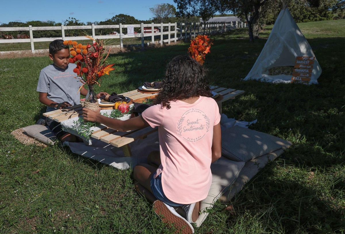 Sweet Sentiments is the business started by Ava and Aiden Ramsankar, the children of a small business owner. Their picnics, which can be hosted in many different themes, help them raise funds for UM’s Diabetes Research Institute Foundation.