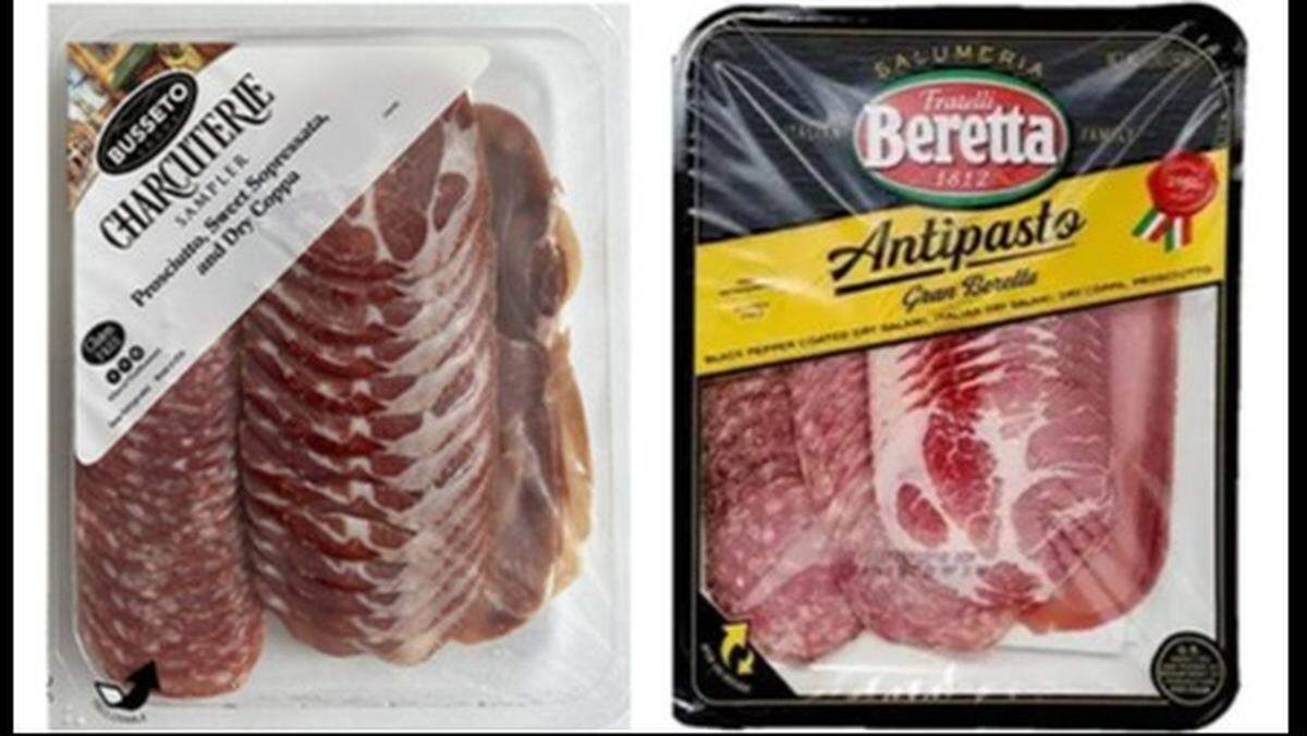 Busseto Charcuterie Sampler was sold at Sam’s Club. Fratelli Beretta Antipasto Gran Beretta was sold at Costco.