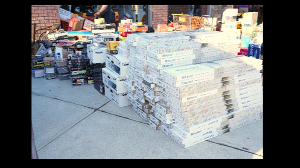 A search warrant turned up $1 million in stolen construction supplies at a home in Buford, Georgia, police say.