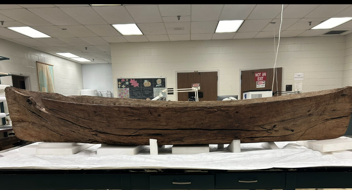 Preservation has been completed on the dugout canoe found in Florida after Hurricane Ian and it is in a style common to the Caribbean, experts say. 