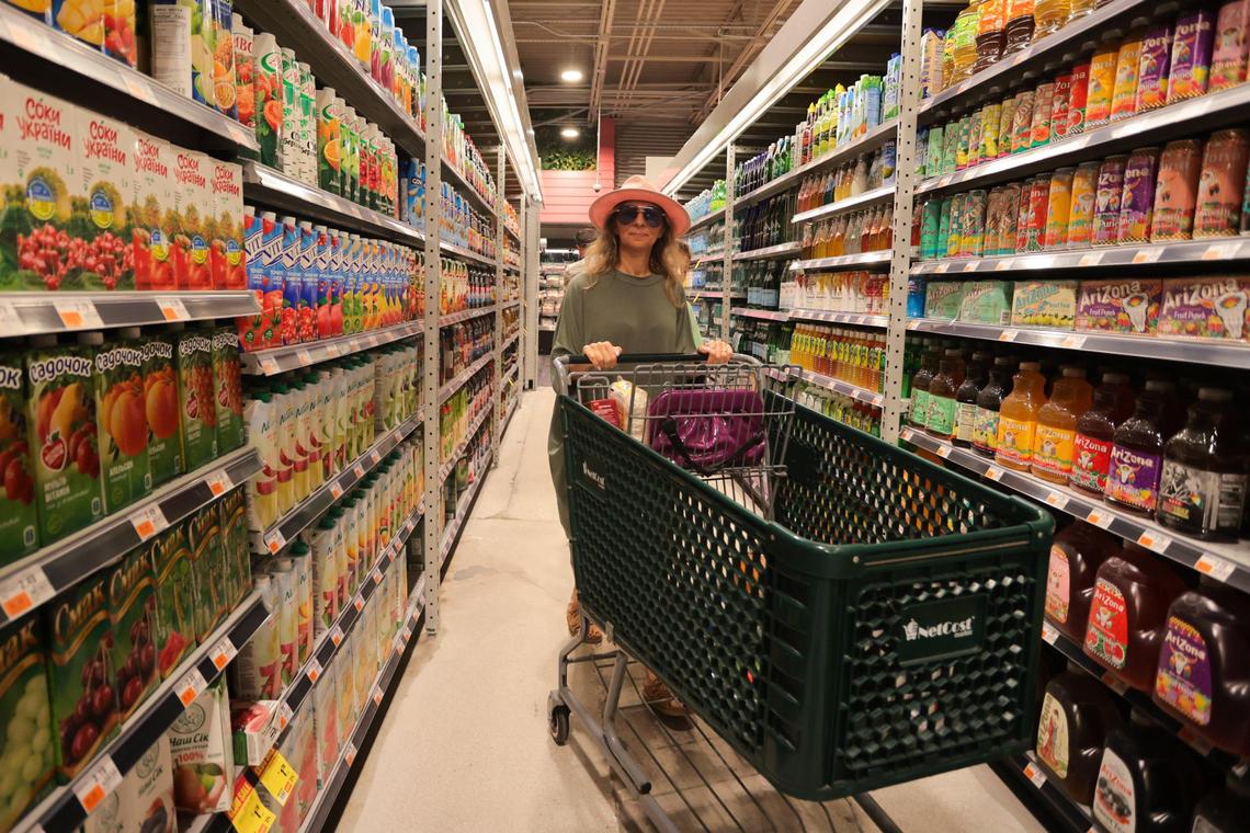 A customer shops at NetCost Market in Hollywood, Florida, on Thursday, Dec. 19, 2024.