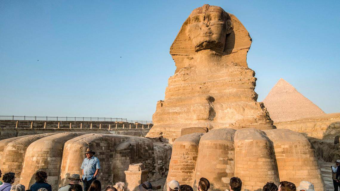 great sphinx of giza in egypt