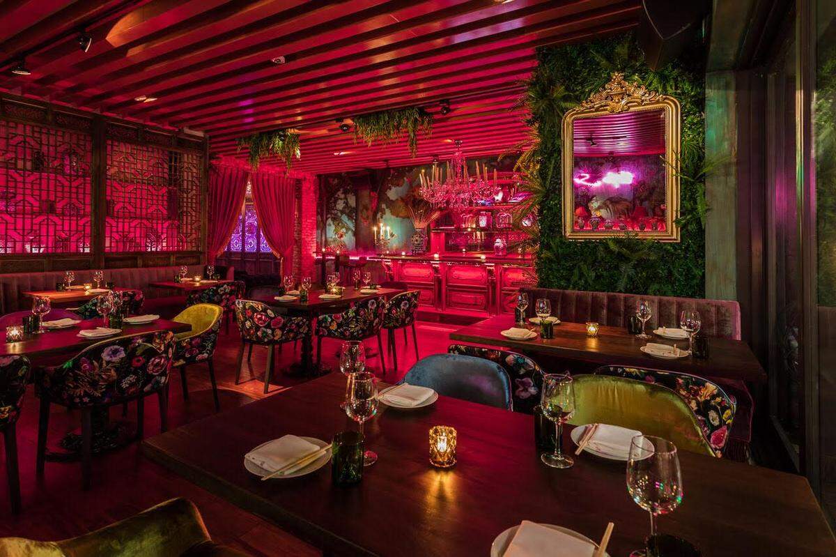 The dining room at Mandrake, a restaurant from the folks behind Kiki on the River.