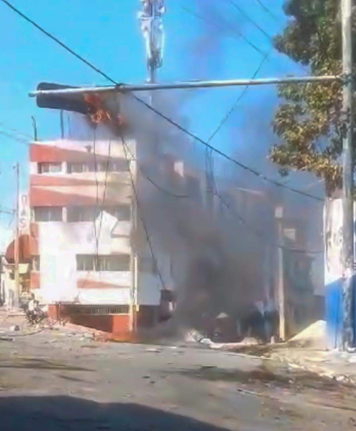 Jude Anne DASH hospital in Delmas 18 was looted and destroyed in early March 2024. It is among more than 30 private and public hospitals, clinics and pharmacies that have been vandalized and set on fire by an alliance of armed gangs sowing chaos in Port-au-Prince, Haiti’s capital.