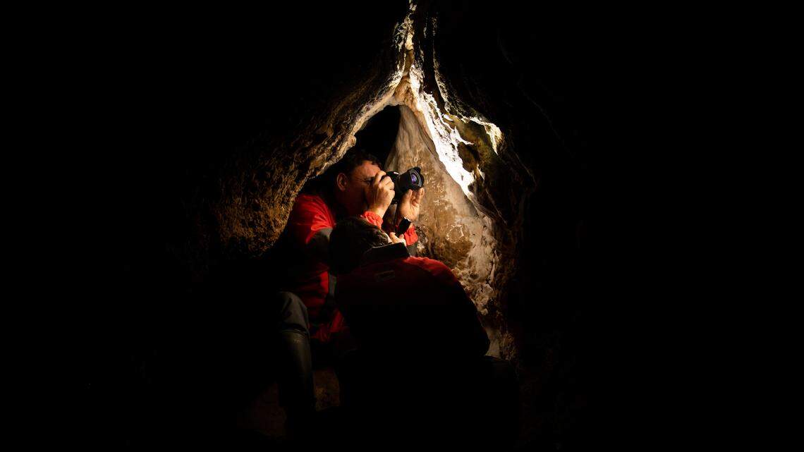 Deep in a cave in Catalonia, Spain, researchers found ancient artwork.