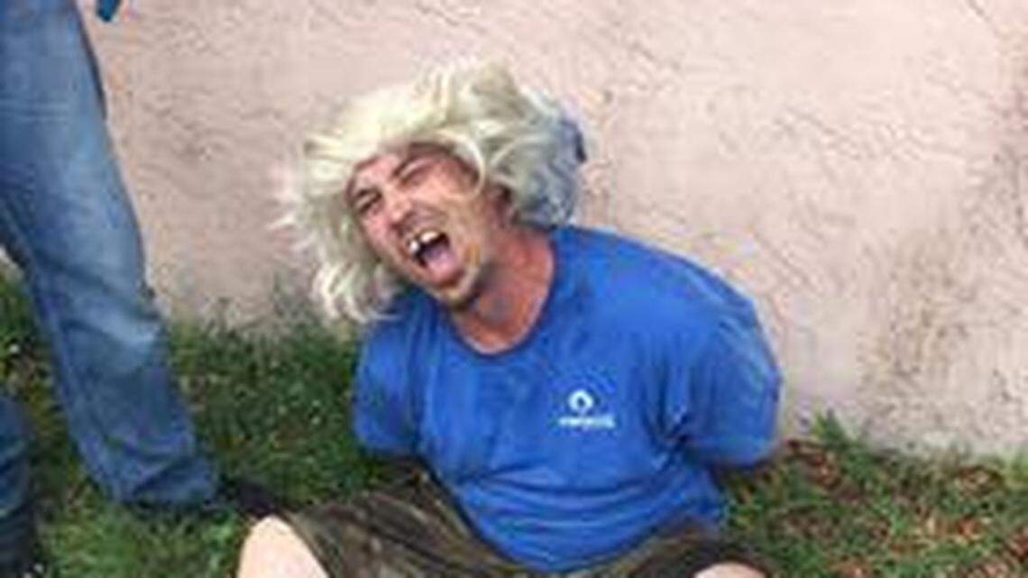 Robert “Bobby” Walls used a wig to disguise himself so that Brevard County Sheriff’s deputies would not recognize him. It didn’t work. Walls, who was wanted on drug charges, was arrested May 2, 2019.