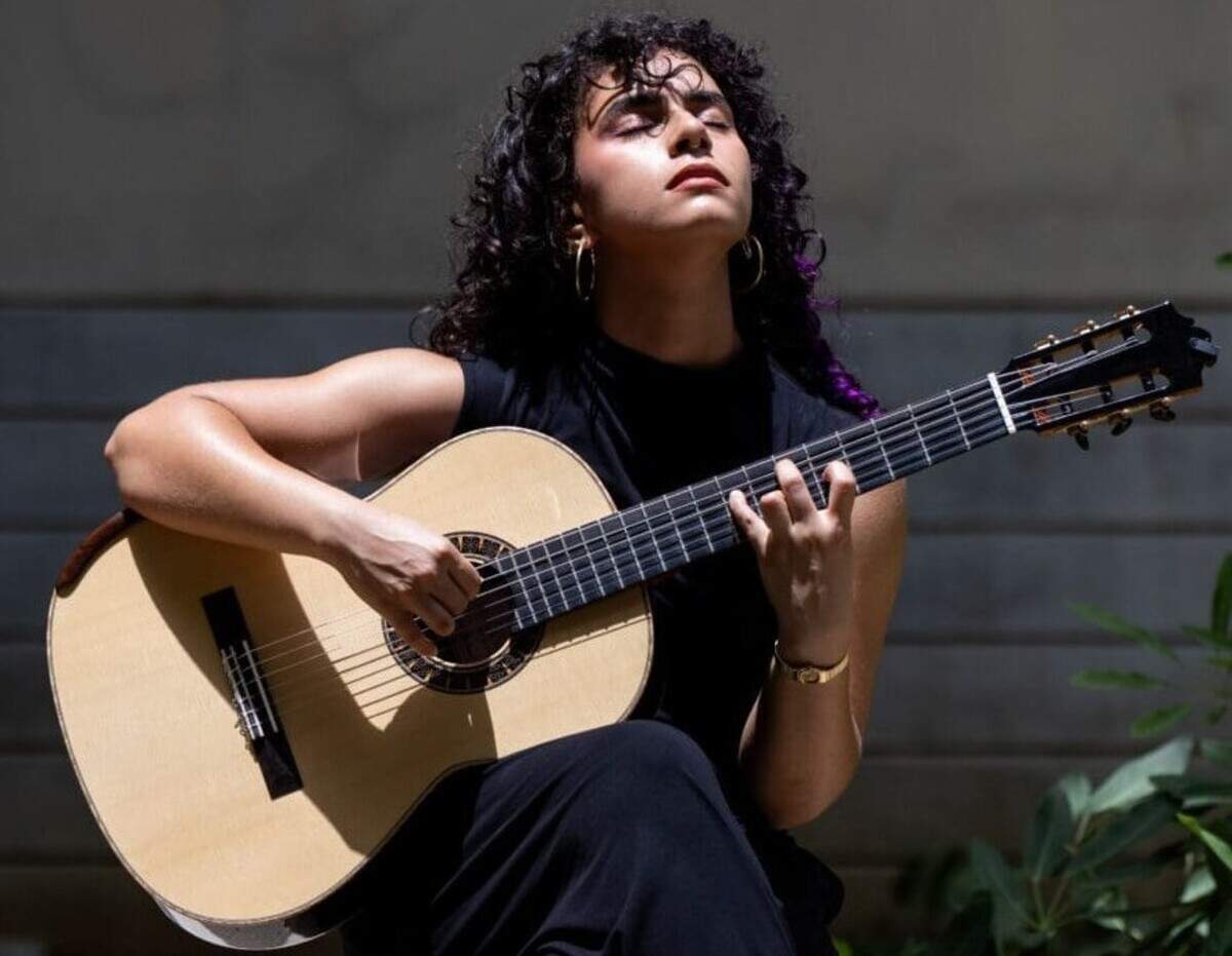 Guitarist Leonela Alejandro, winner of the 2024 Guitar Foundation of America International Concert Artist Competition, performs July 23 as part of the 2026 Community Arts Program (CAP) Summer Concert Series.