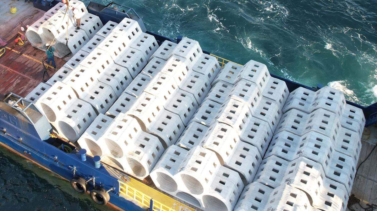 The Miami-Dade ClimateReady tech hub consortium partners 1Print and the University of Miami are working on 3D printed “sea hives.” The South Florida ClimateReady tech hub received nearly $20M to advance technology for a resilient coastline and to recruit and train employees to enter the green workforce.