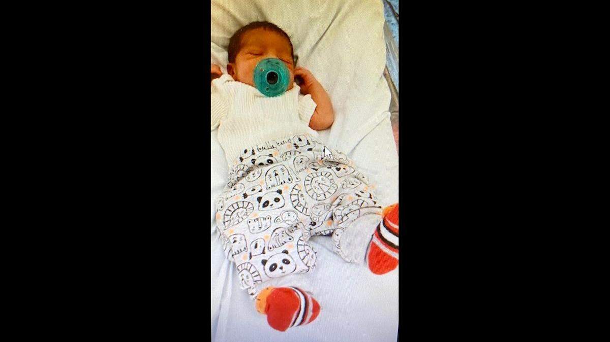 Shamar MaliQ Mestre-Hines made his debut into the world at 8 a.m. via C-section on Oct. 17, weighing in at 6 pounds and 7 ounces.